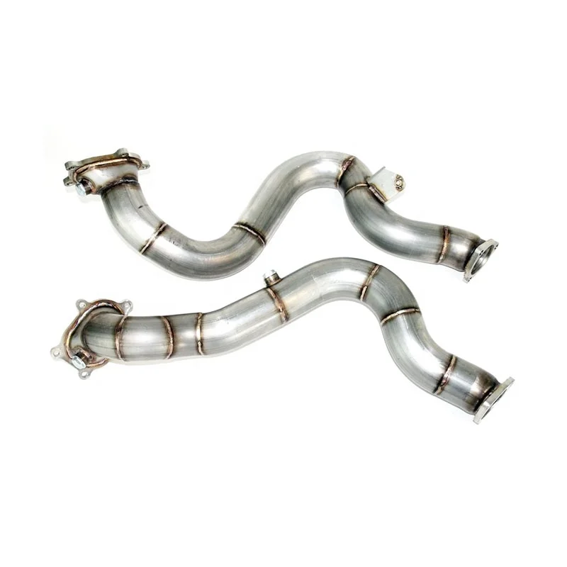 

Auto Racing Parts Catback Turbo Muffler Manifold Stainless Steel Header Exhaust Tail Pipe Downpipe Kit for RS6 4G C7 Engine