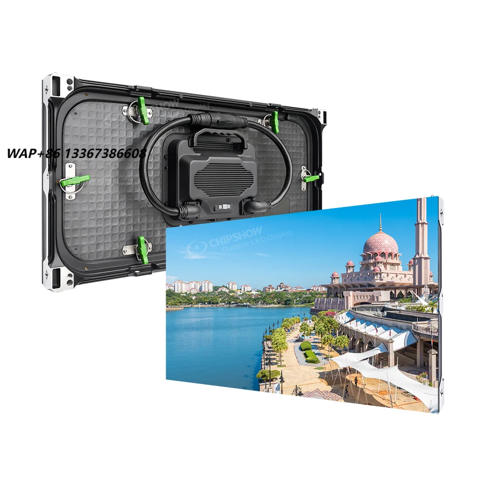 Outdoor Commercial Advertising Wall Mounted LED Sign Display P4 P5 P6 High Brightness Full Color Video Wall LED Screen