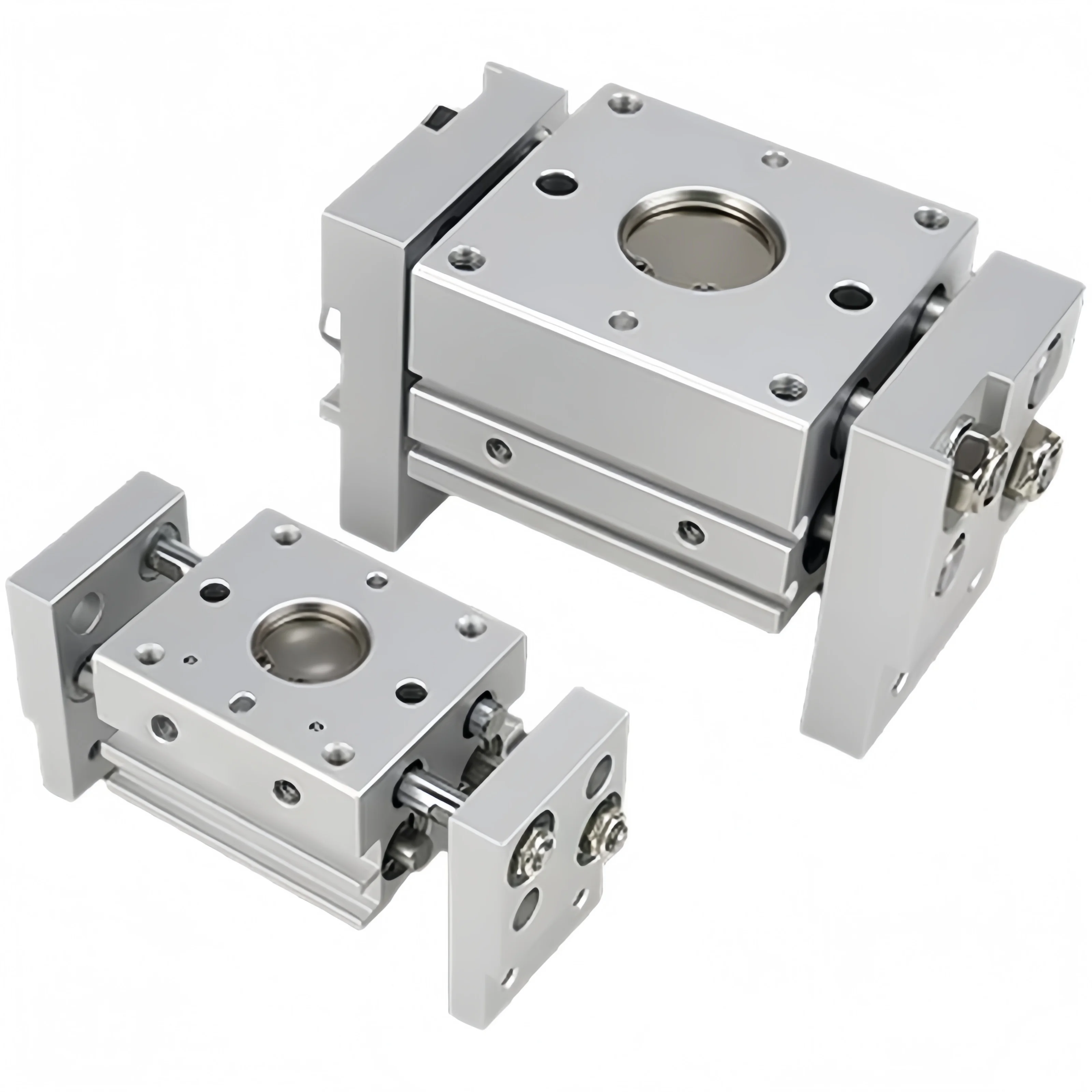 pneumatic finger cylinder wide version parallel gripper MHL2-10 16 20 25 32 40 D/D1/D2 Double Acting Cylinder