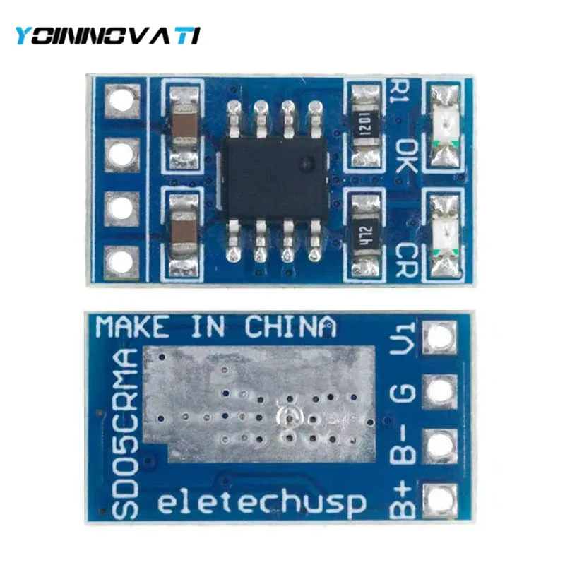 YT SD05CRMA MPPT Solar Charge Controller 1A 18650 Li-ion Battery Charger Module Adaptive Power Management for DIY Solar Projects
