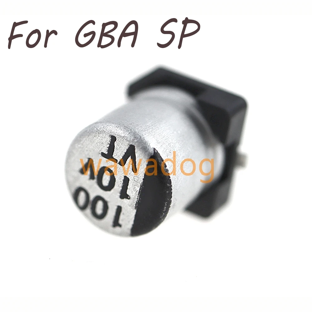 50pcs peças de reposição capacitor para acessório Gameboy Advance SP GBASP