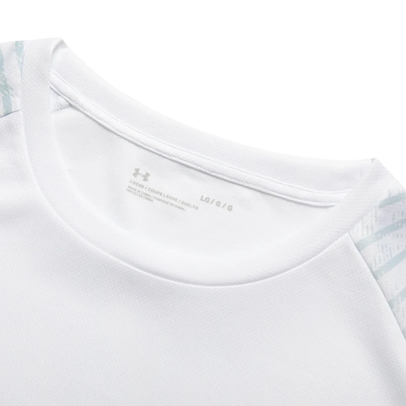 تي شيرت تحت الدرع للرجال والنساء طبقة أساسية للتدريب على الجري سريعة الجفاف ملابس رياضية للياقة البدنية قابلة للتنفس ورقبة دائرية وأكمام قصيرة 24500509-100 #3