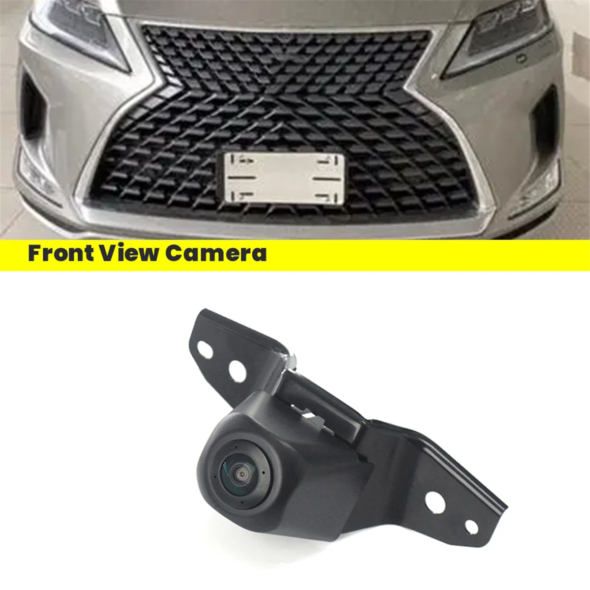 Car Front Image Camera 867B0-0E150 for RX450H/RX350 RX450 15-22 Front View Park Assist Camera 867B048090