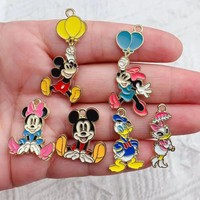 10pcs Charm for Jewelry Making Bulk Animal Earring Pendant Bracelet Necklace Charms Accessories Diy Craft Supplies