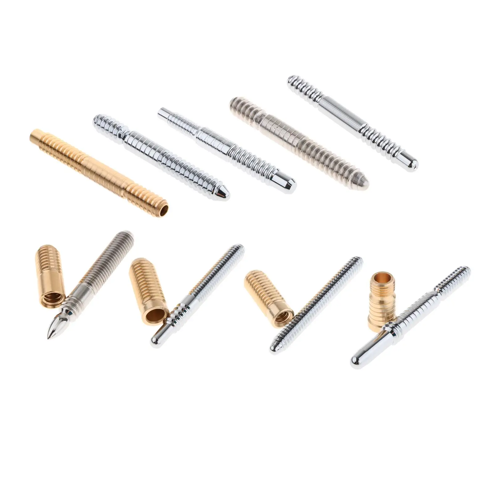 Billiards Pool Cue Joint Pin Insert Stainless Steel Premium Repair Supplies