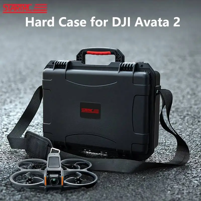 STARTRC For DJI Avata 2 Accessories Storage Case Hard Shell Waterproof Box Portable Suitcase Goggles 2 Travel Carrying Case