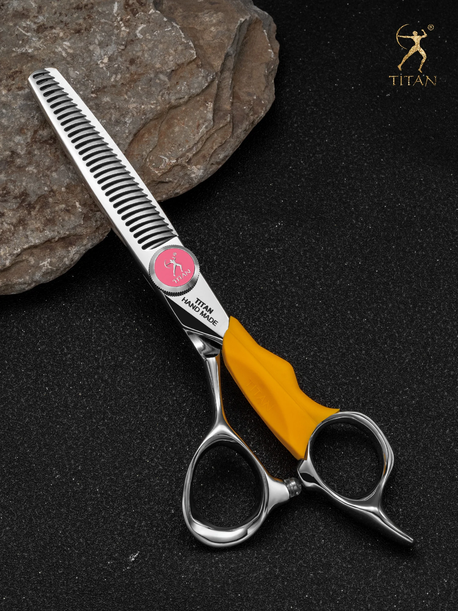 Titan Professionelle Haarschere Effilierschneiden Friseur Haarschere Schere Friseurschere 5,5/6,0/6,5/7,0 Zoll 440C – Detail 9