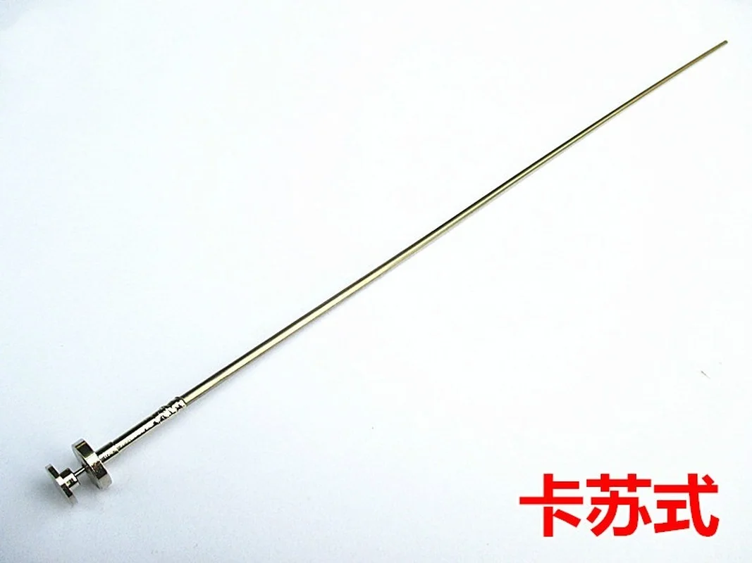 Bovine Insemination Gun Stainless Steel Insemination Gun Insemination Needle Outer Sleeve Pipe and Card Type Spring