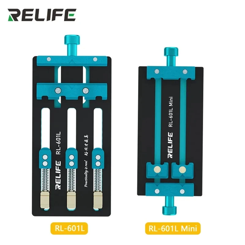 RELIFEMini 360 ° Rotating Buckle Type Fixture for Motherboard Welding, Chip Deglue Moving Board Repair FingerprintRepair RL-601L