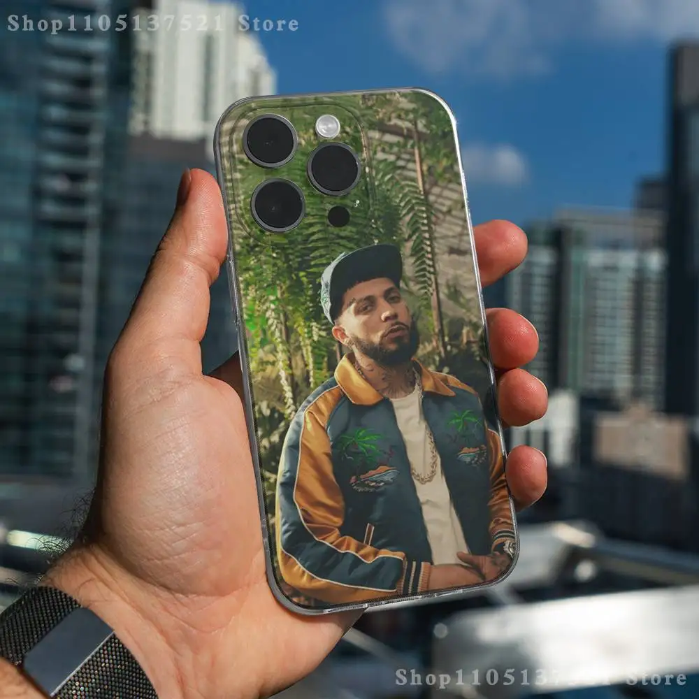 Jc Reyes JC REYES Tour 2025 funda de teléfono para iPhone 17,16,15,14,13,12,11 Pro,Max,Plus,X,XS,XR,SE4,E Mini funda suave transparente