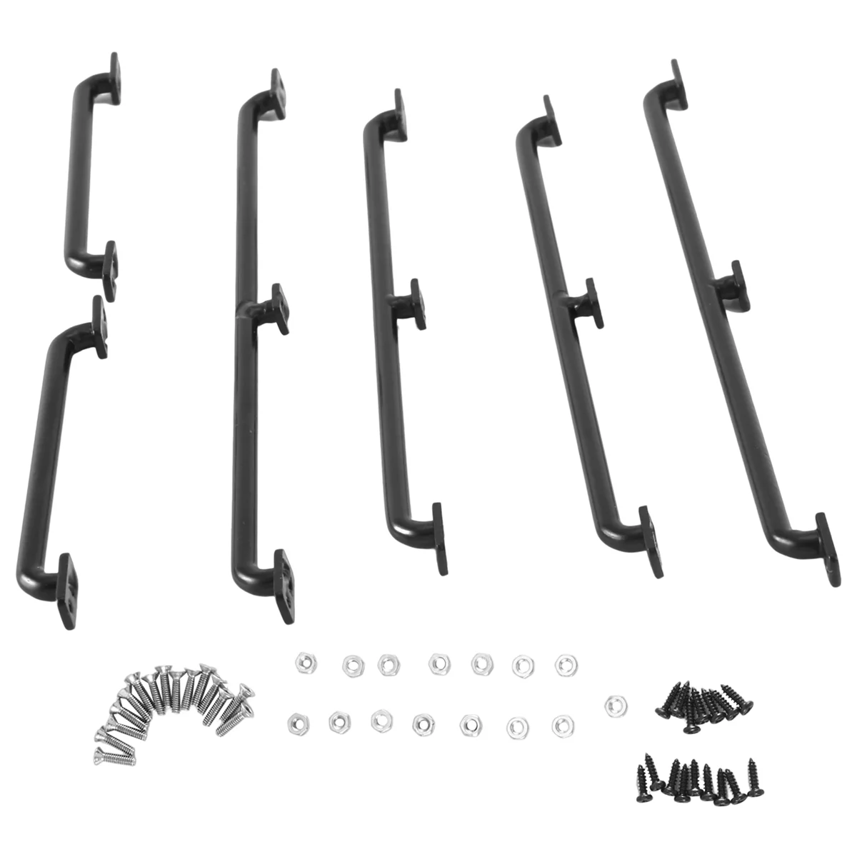 AM-6 Stuks Metalen Body Shell Leuning 75Mm 133Mm 150Mm Lengte voor 1/10 RC Crawler TRX4 Axiale SCX10 90046 Upgrade Onderdelen