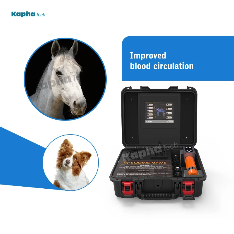 Portable Equine Shockwave Therapy Animals Shock Wave Device