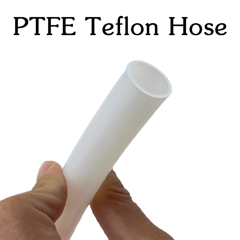 

PTFE Tube 600V ID 1-2-2.5-3-4-5-6-7-8-9-10-11-12-13-14-15mm F46 Insulated Hose Rigid Pipe Temperature Corrosion Resistance