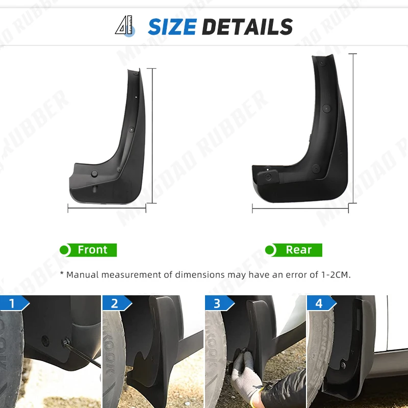 For BMW X3 2006 2007 2008 2009 2010 Mudguard Mud Flaps Guard Splash Flap Mudguards Fender Car Accessories