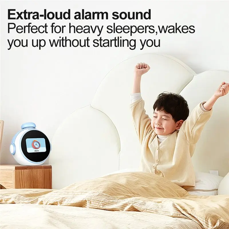 GROCE-Alarm Clock Function AI Smart Chat Companion, Educational And Entertaining AI Voice Robot For Children