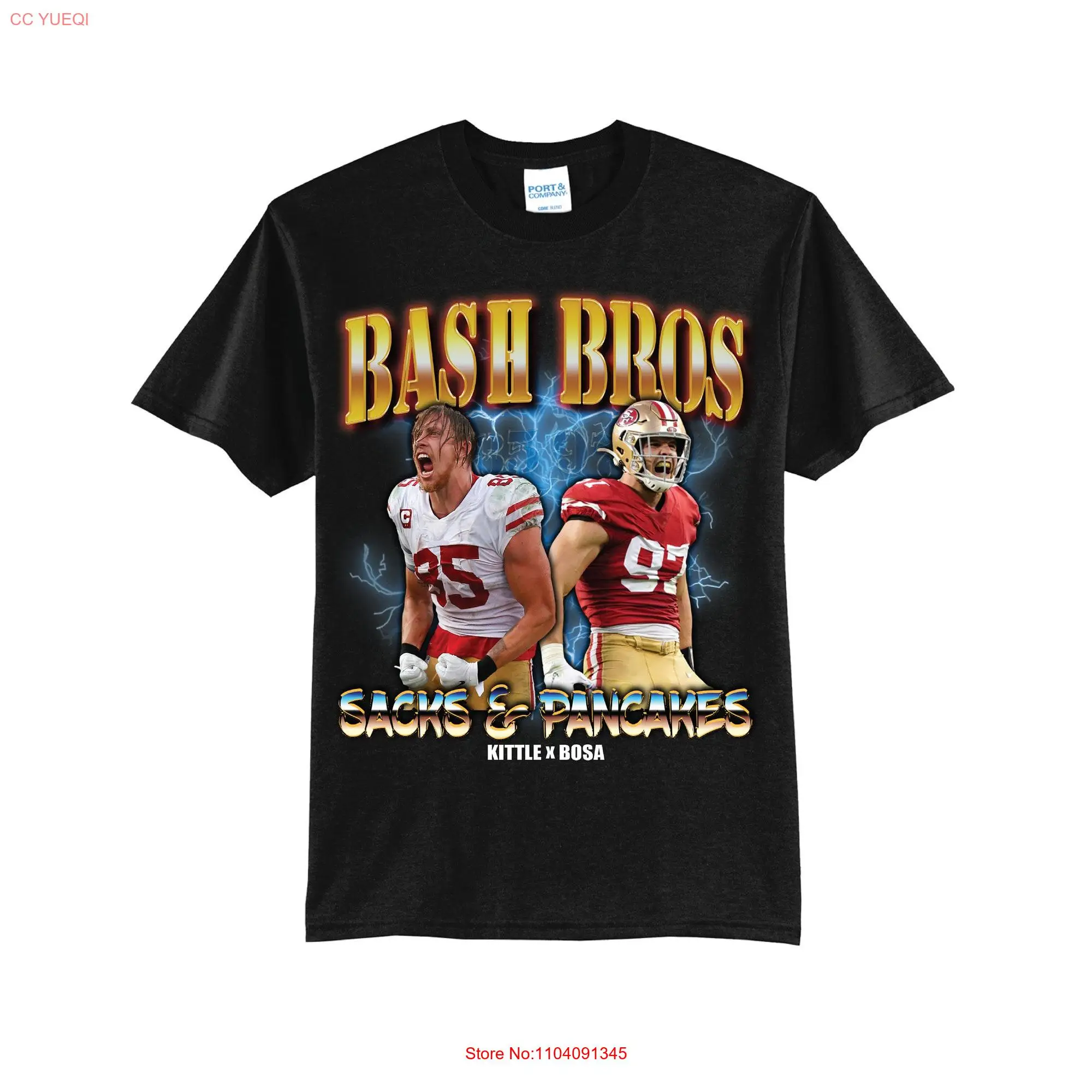 Bash Bros T Shirt long or short sleeves