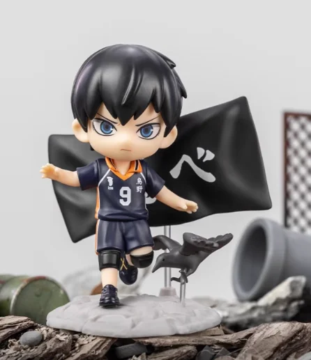 Novo Gongo Haikyuu genuíno!! Caixa misteriosa despejo de lixo série batalha decisiva figura caixa cega shoyo hinata tobio kageyama brinquedo de presente