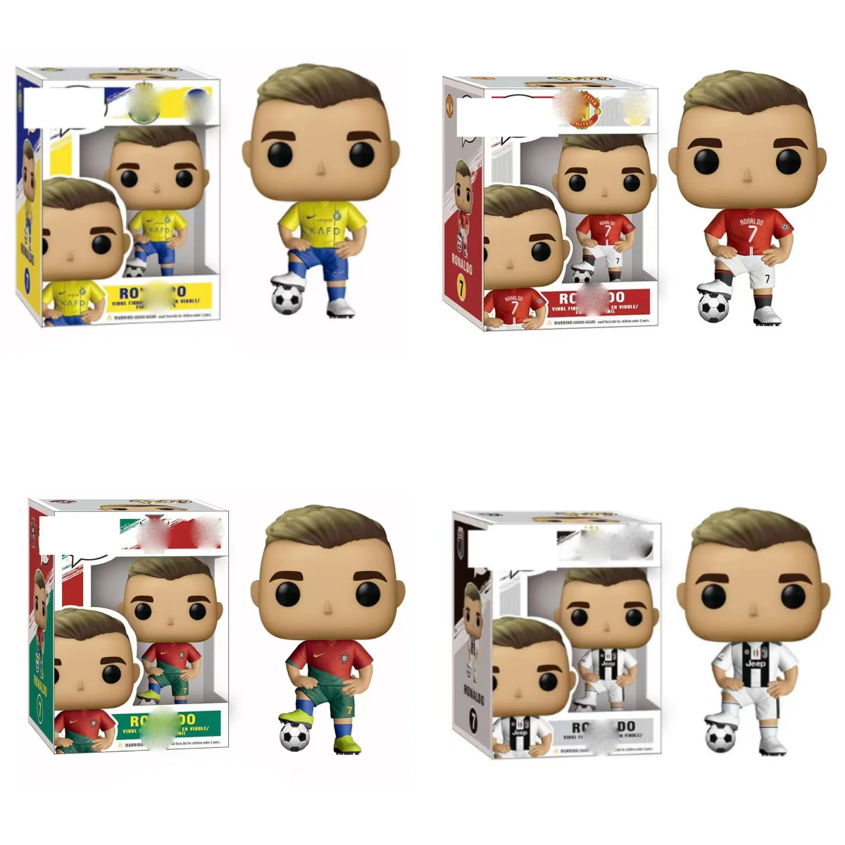 Funko Pop Anime Football Star Cristiano Ronaldo Deskdecoration Action Figure Collection Model Commemorative Collection Toy Gift