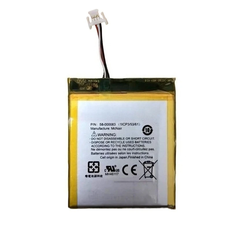 Nueva batería de lector electrónico 58-000226 3,7 V 890mAh para Amazon Kindle 10th J9G29R 53-014490 Kindle Touch 2019 Kindle 10th Gen 2019