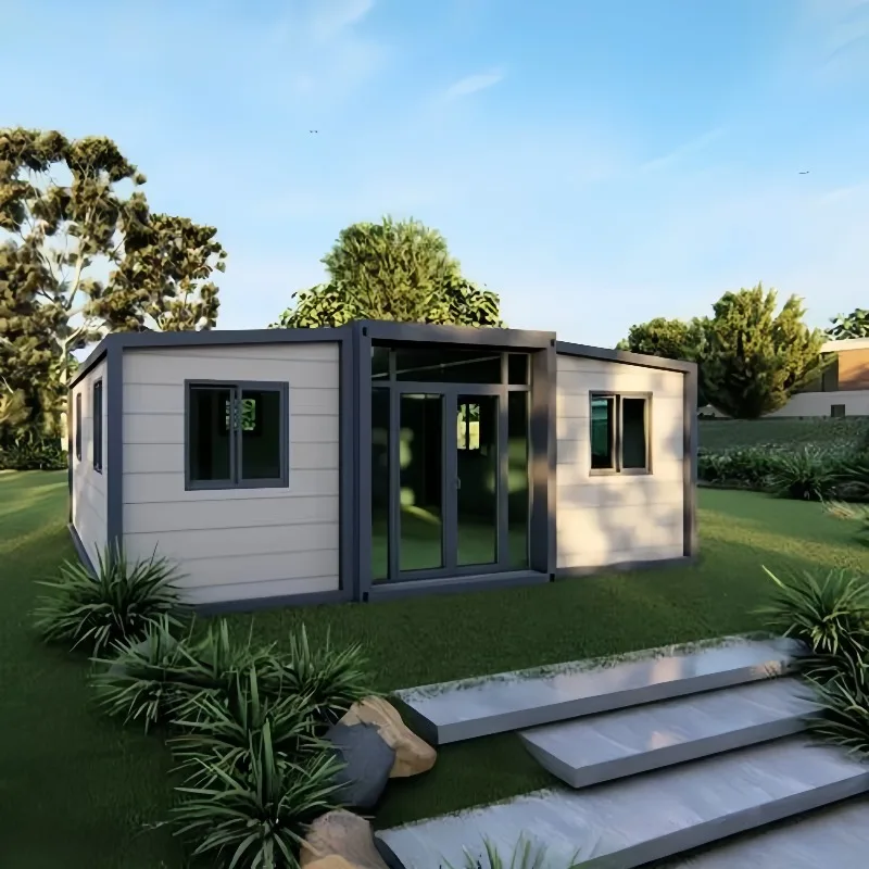 20ft 40ft Expandable Container House 4 Bedrooms Prefab Modular Home Modern Design Wind Resistant Fast Delivery