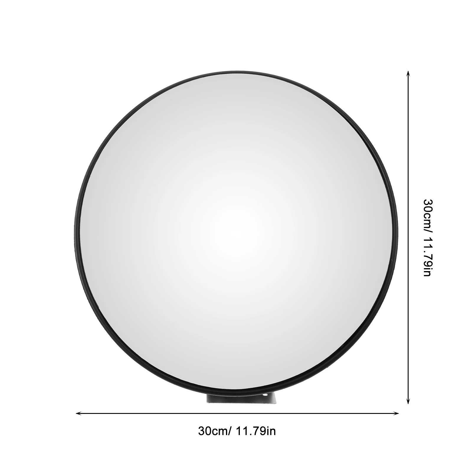 Wide Angle Corner Mirror For Garage Driveway Outdoor Traffic Safety Convex Mirror Parking Assist Road Blind Spot Security