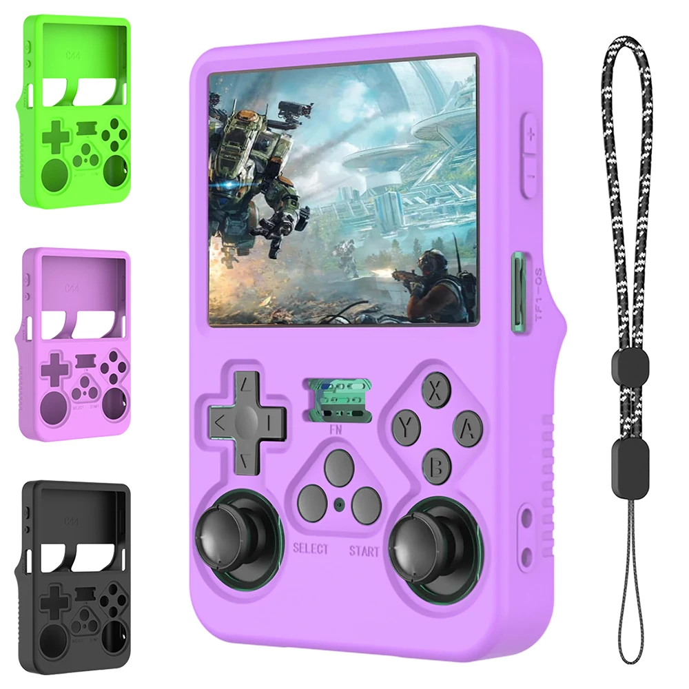 Case for R36S Silicone Soft Protective Cover R36S Anti-Scratch / Shockproof / Washable Protector Game Console Accessories