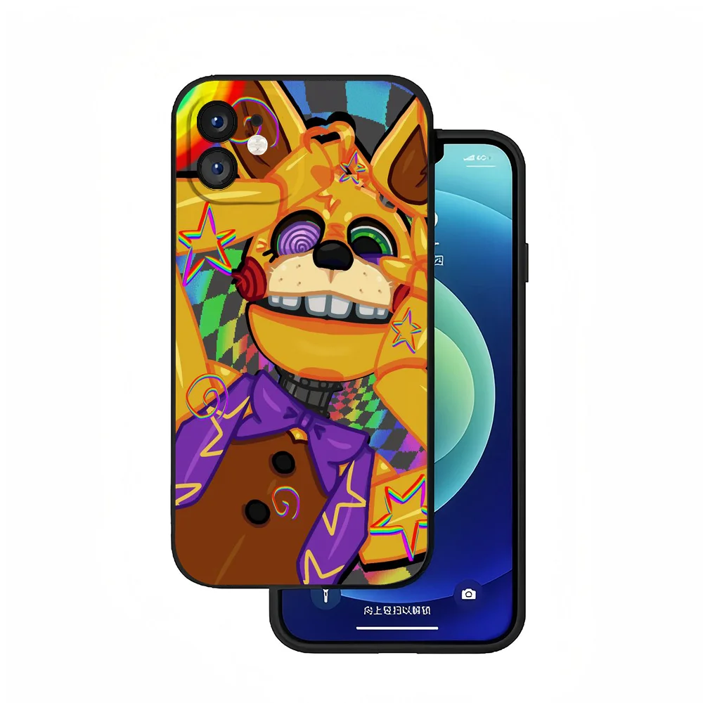 حافظة هاتف Game S-spring Bonnie مصنوعة من السيليكون الناعم لهاتف آيفون 16 15 14 13 12 11 Plus Pro Max Plus