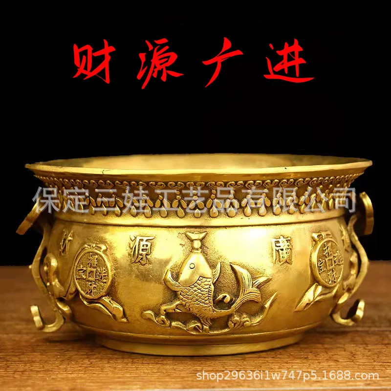 

Five-Way God Home Opening Gift Rice Gathering Treasure Bowl Store Coin Creative Ornament Manufacturer Wholesa