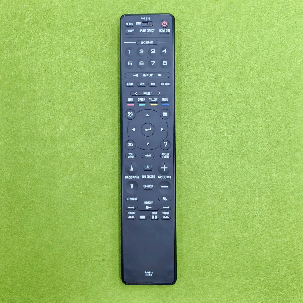 Remote Control RAV571 ZZ47570 For Yamaha RX-V2085 RX-A2080 RX-A3080 AV Receiver Original