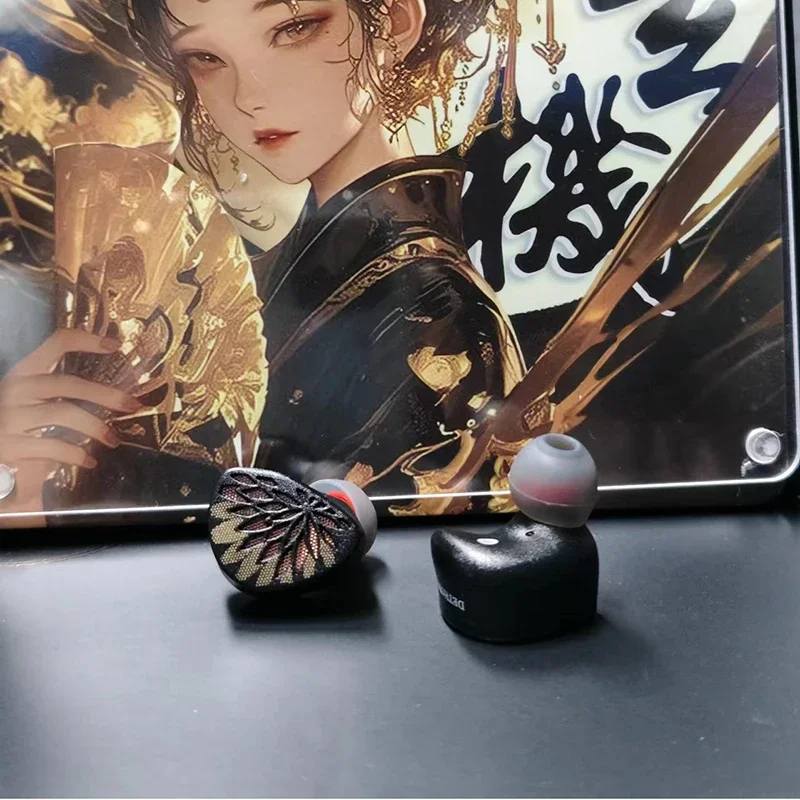 TANGZU YuXuanJi TPLX 10mm طوبولوجيا الديناميكي سائق الزنك البناء سماعات داخل الأذن الهدايا