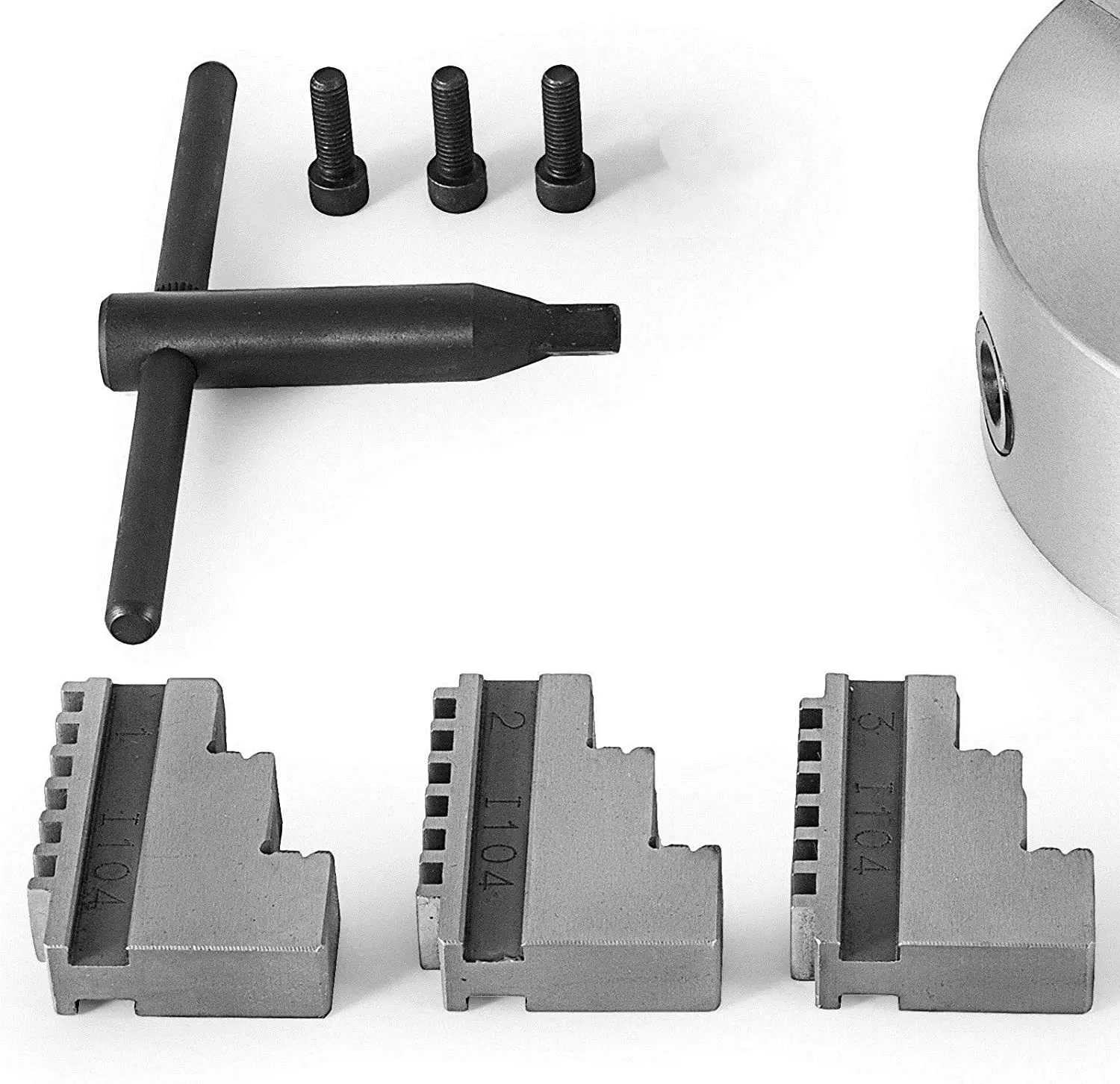 Lathe Chuck 100/125/160/200/250 mm Self-Centering Lathe Chuck Multiple Clamping Range for Lathe 3D Printer Machining