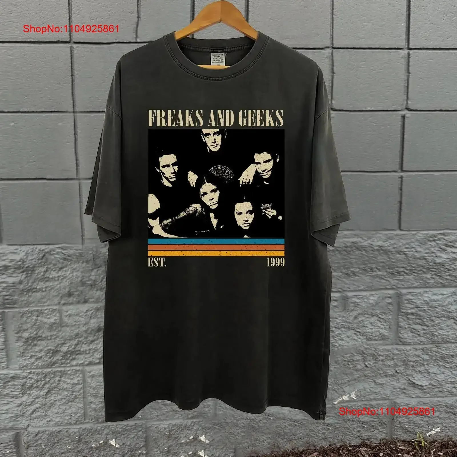 

Freaks and Geeks Tv Series T Shirt Film Classic Vintage Retro s for him vintage Washed Stylish Breathable Versatile
