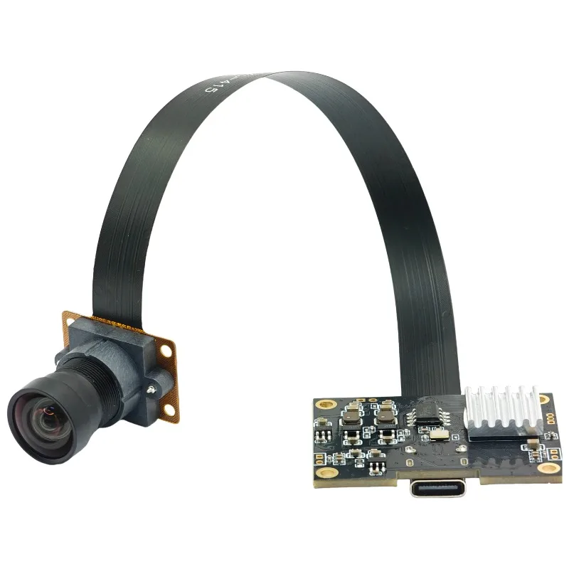 4K IMX415 USB3.0 Camera Module 3840*2160 Digital Mic UVC Plug&Play Type-C 4K Fixed/Manual Focus for Smart Kiosk Robot Machine