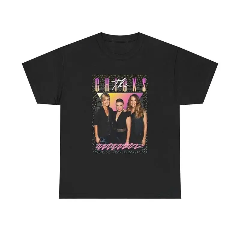 dixie chicks Retro Style Fan Art T-Shirt Short Sleeve All Sizes S to 5 XL
