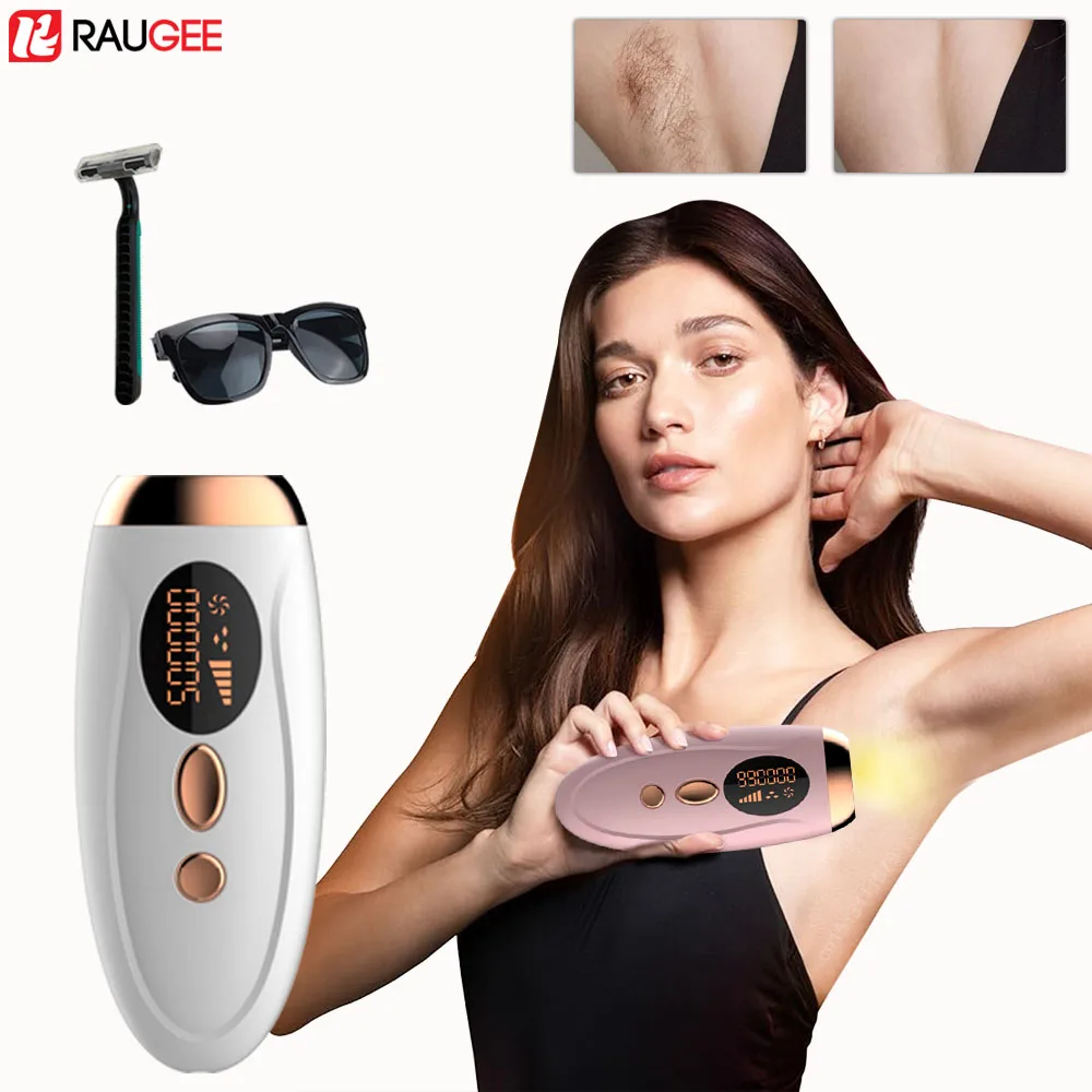 

Laser Epilator Electric Painless Hair Removal for Women Armpit Bikini IPL Body Leg Arm Hair Remover 999999 Flashes Permanent