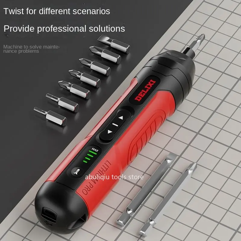 Imagem -02 - Delixi-cordless Conjunto Chave de Fenda Elétrica s2 Steel Precision Bit 3.6v Bateria de Lítio Recarregável Chaves de Fenda Repair Ferramenta Elétrica