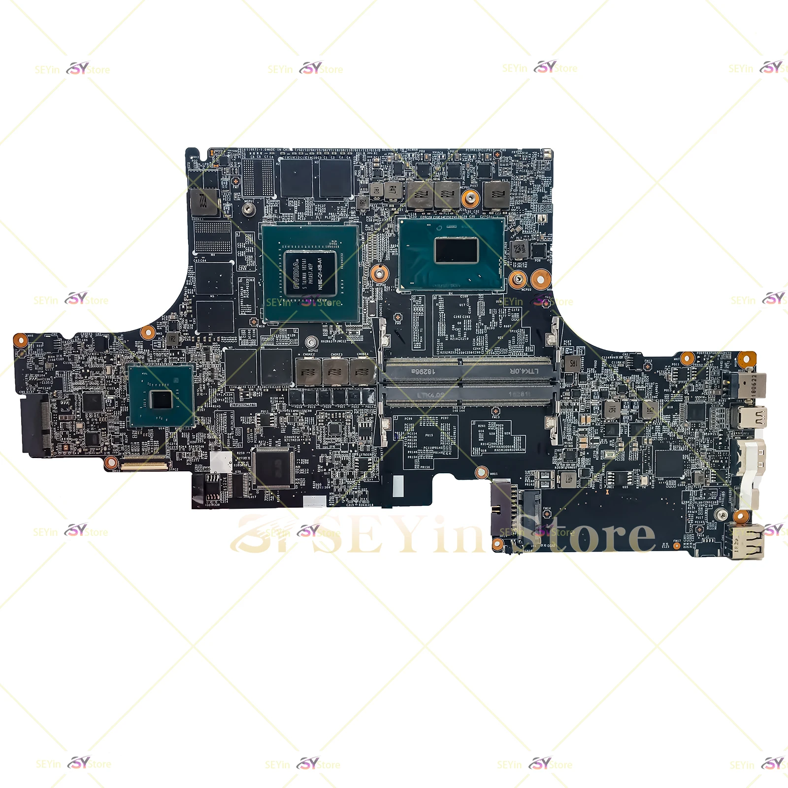 MS-16K71 Mainboard For MSI GS73 MS-16K71 Laptop Motherboard I7-8850H I7-8750H P4200/P3200 100% Working