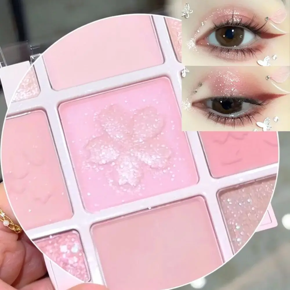 For Capiel Pure Desire Eyeshadow Palette Delicate Glitter Matte Finish Long Wear Cosmetic Pigmented Eye Shadow Spring