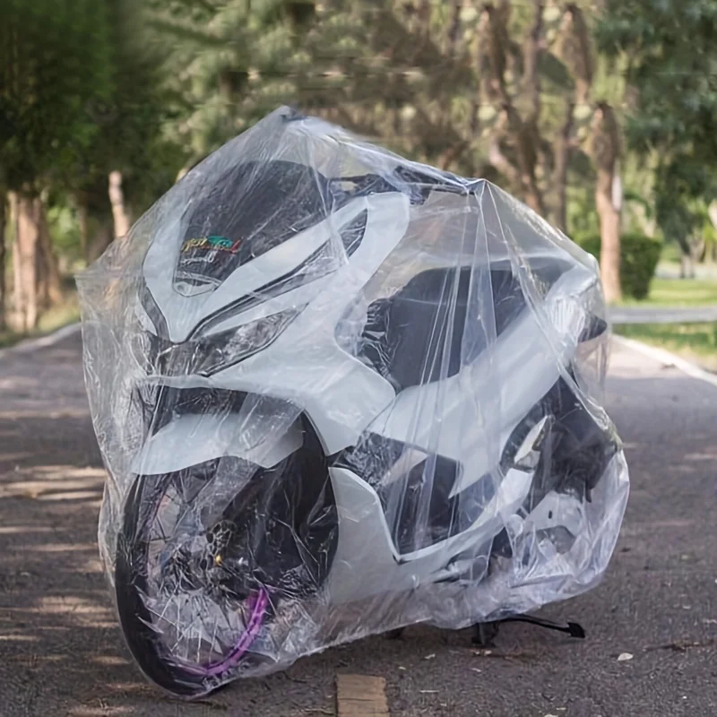 

Universal Motorcycle Covers Transparent Waterproof Motor Cover Bike Dust Cover