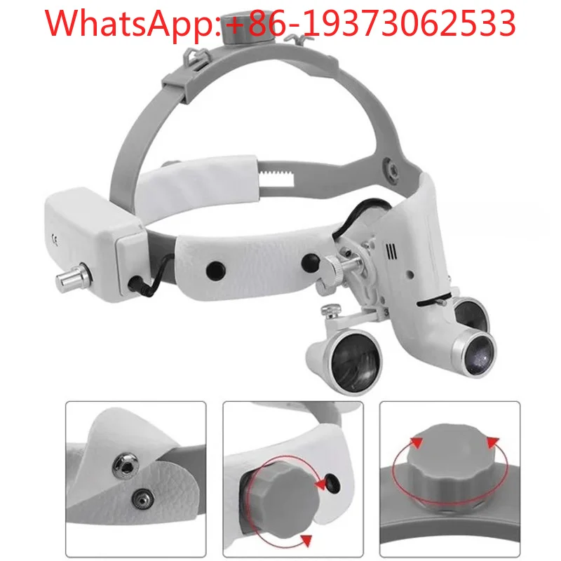 2.5X3.5X Magnifying Glass Type Headlamp