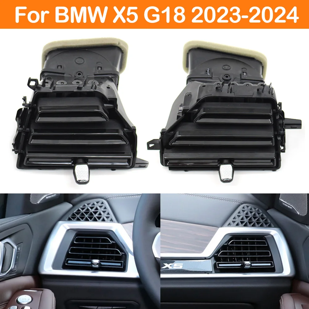 Dashboard Front Left Right Air Conditioner AC Vent Grille Outlet Assembly For BMW X5 G18 2023 2024 64225A23598 64225A23597