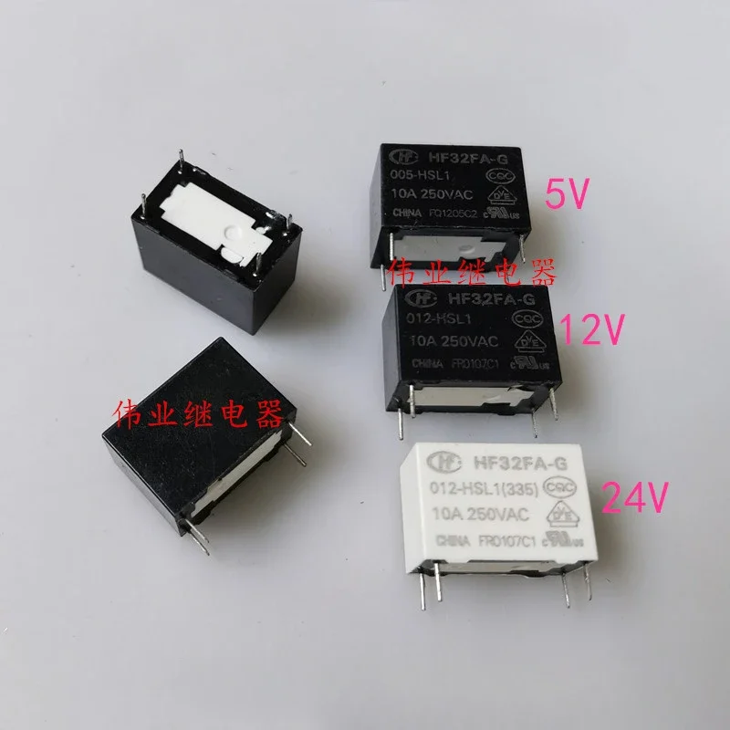 （Brand-new）1pcs/lot 100% original genuine relay:HF32FA-G 005 012 024-HSL1 4pins 10A