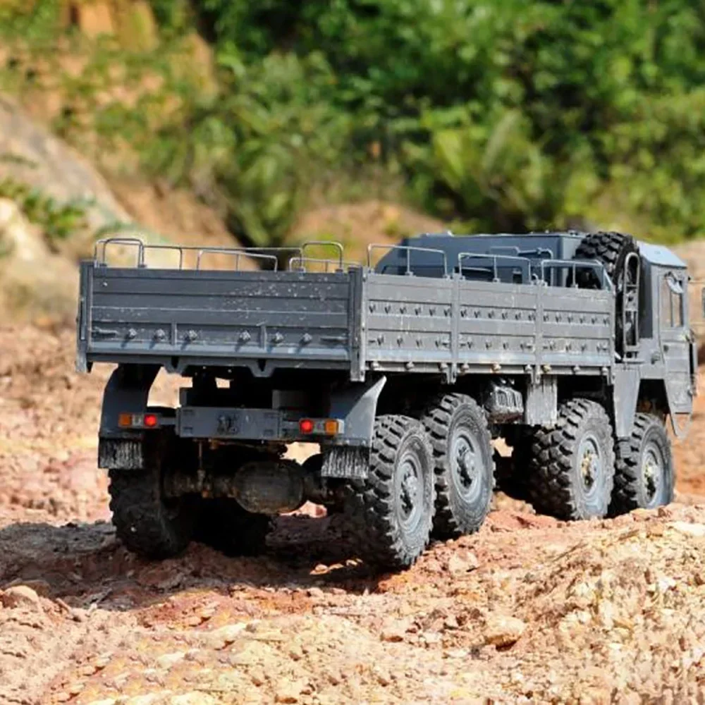 CROSSRC MC8 8X8 8WD 1/12 RC Electric Remote Control Model Car Simulation Military Truck KIT Adult Kids Toys