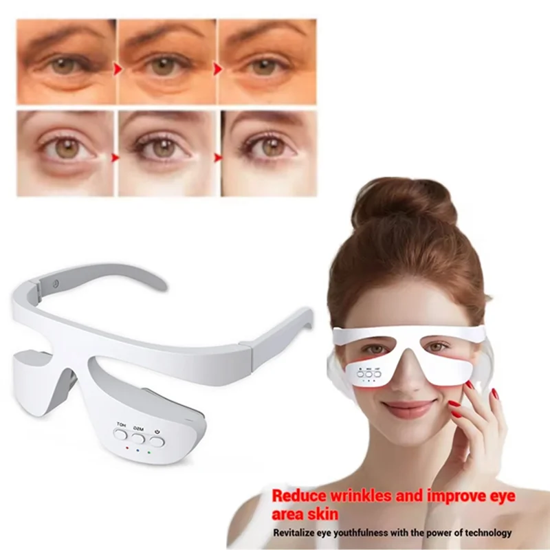 KEOL-Eye Massager 3D Anti-Aging Eye Massage Fatigue Relief Relief Relaxation Relieve Dark Circles EMS Eye Care Massage