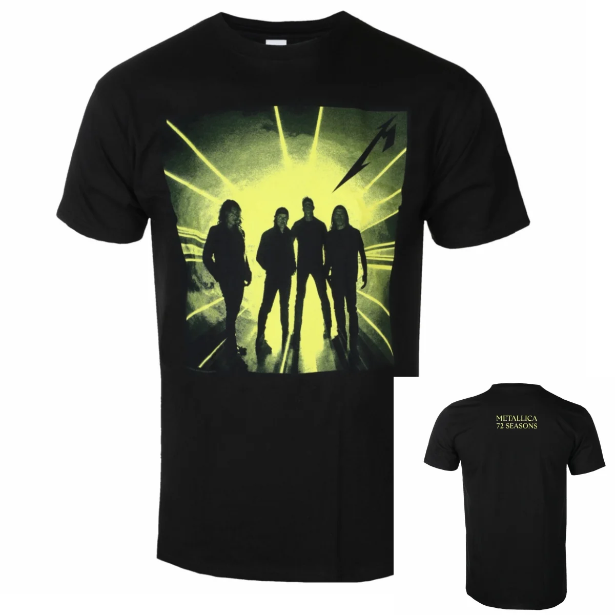 METALLICA - BURNT CRIB Heavy Metal Rock Band Style Summer Casual T-Shirt Men's and Women's Luxury Brand Top 2026