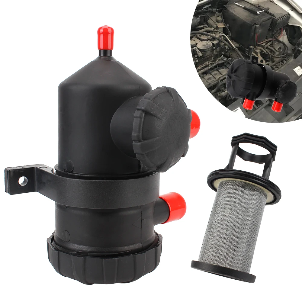 

Oil Separator Catch Can Filter 2Mgd-1 Universal Provent Oil Gas Separator For Ford Patrol Turbo 4Wds Charged Toyota Landcruiser