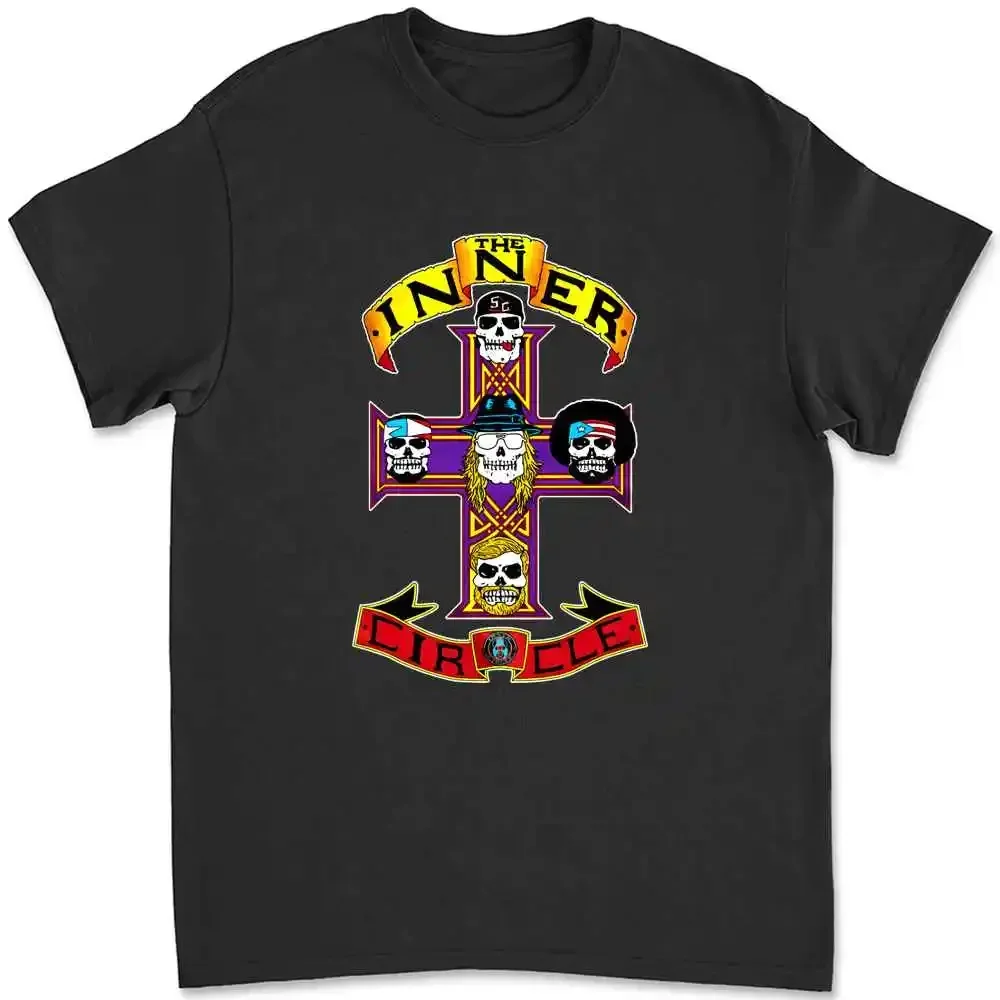 Aew All Elite Wrestling The Inner Circle Retro Cross T-shirt 7W3A