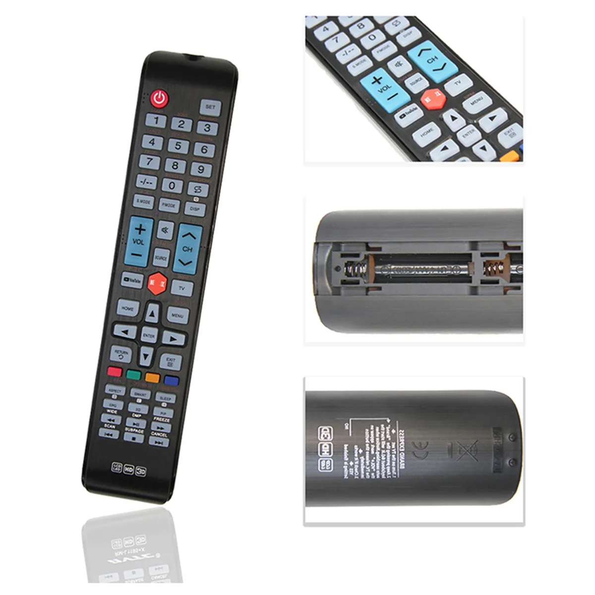 AT824-RM-L1195+X Compatibilità multi-dispositivo con telecomando universale, configurazione semplice per TV