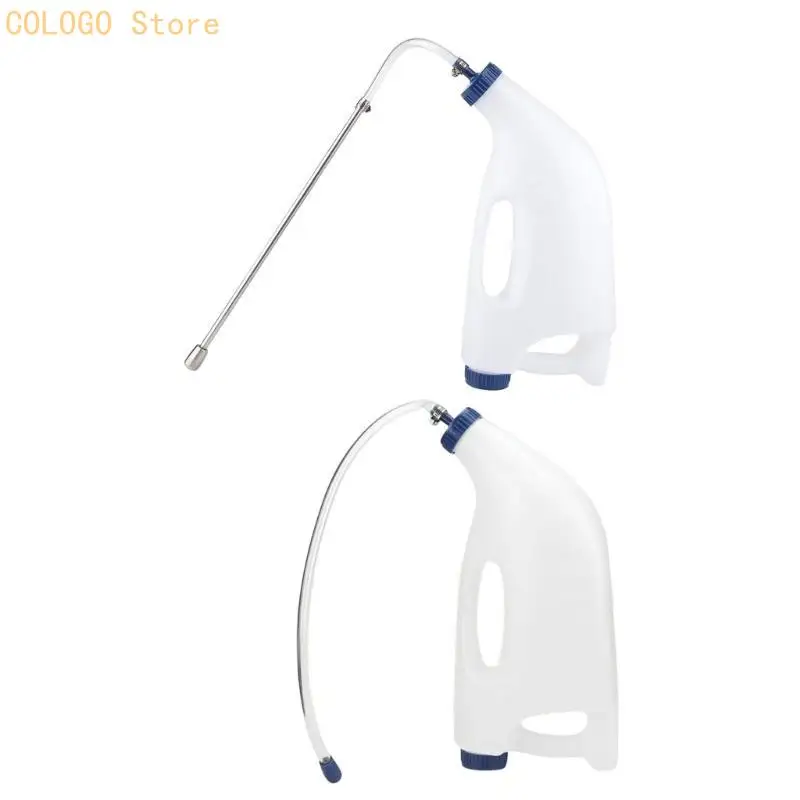 

Durable Calf Feeding Bottle with Long Mouth and Comfortable Grip Calf Feeders 4L Large Capacity D0LD