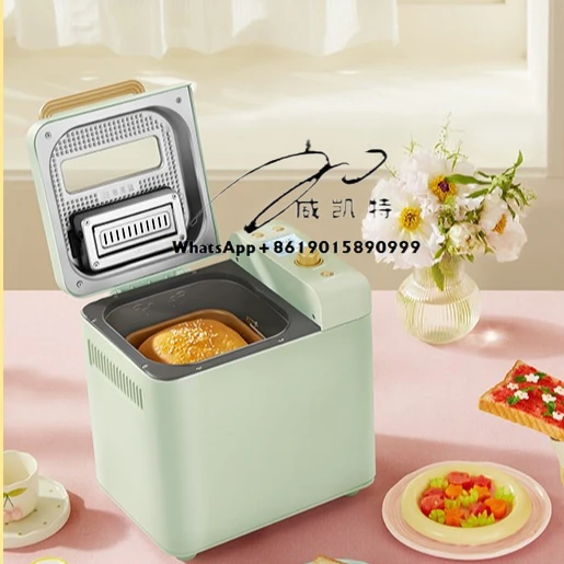 Household Bread Machine Fully Automatic Multi-function Kneading Small and Dough Fermented Breakfast Toaster Bread Making Machine